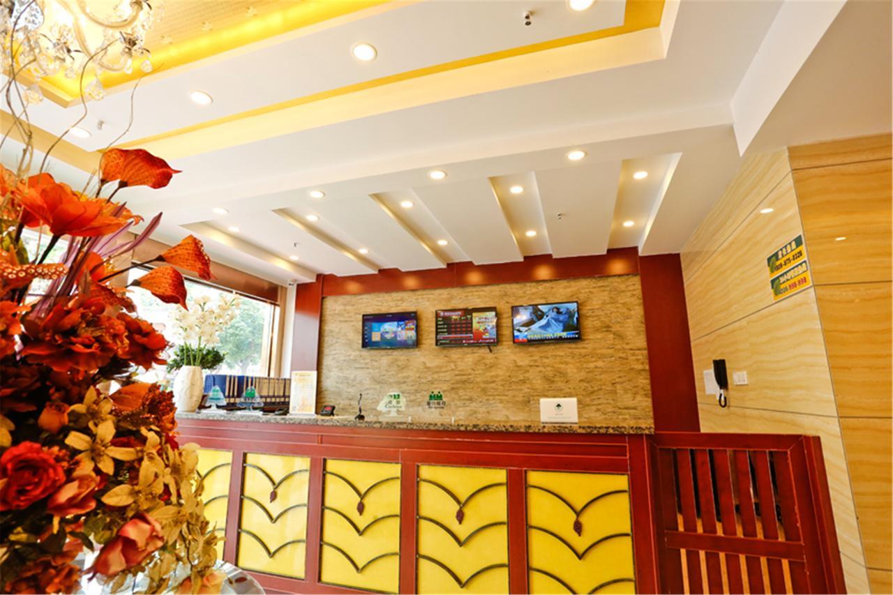 Greentree Inn Anhui Bengbu Longhu Express Hotel Dış mekan fotoğraf